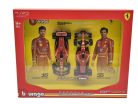 Ferrari SF-24 F1 set (2024) - #16 Charles Leclerc - #55 Carlos Sainz - Bburago - 1:43