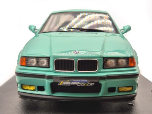 BMW E36 M3 Coupe (1991) - verde mentă - Solido - 1:18