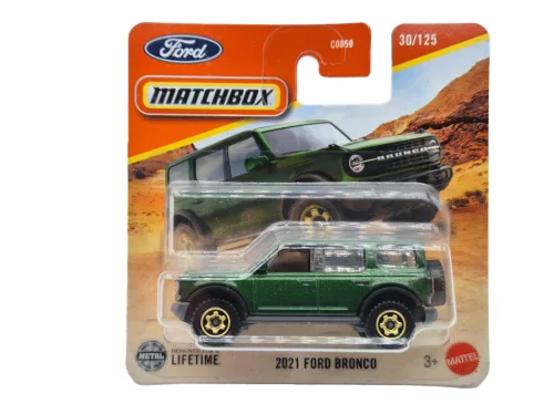 Ford Bronco (2021) - 30/125 - în blister - Matchbox - 1:64
