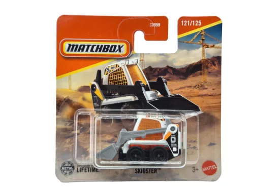 Skidster - mini încărcător frontal bobcat - 121/125 - în blister - Matchbox - 1:64