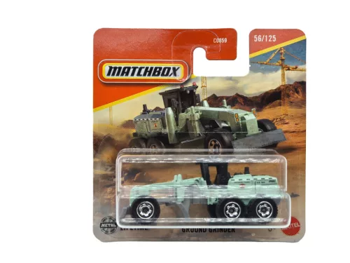 Ground Grinder - autogreder - 56/125 - în blister - Matchbox - 1:64