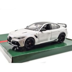   Alfa Romeo Giulia GTAm (2020) - trophy white / alb - Bburago - 1:18