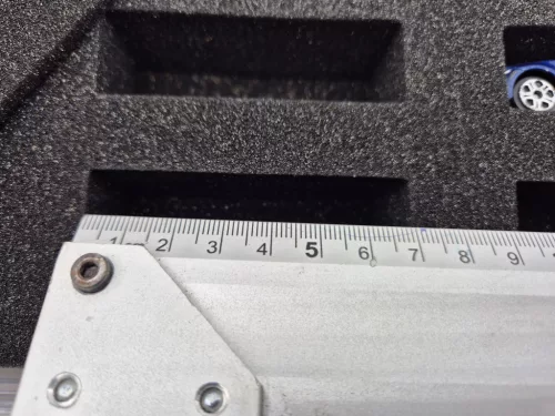 Matchbox / Hot Wheels cutie de depozitare cu burete, compartimentată – pentru mașinuțe 1:64