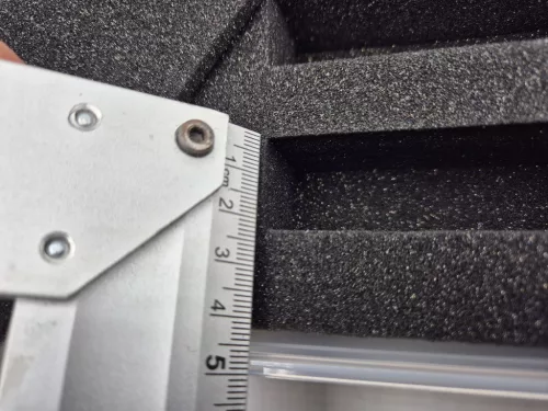 Matchbox / Hot Wheels cutie de depozitare cu burete, compartimentată – pentru mașinuțe 1:64