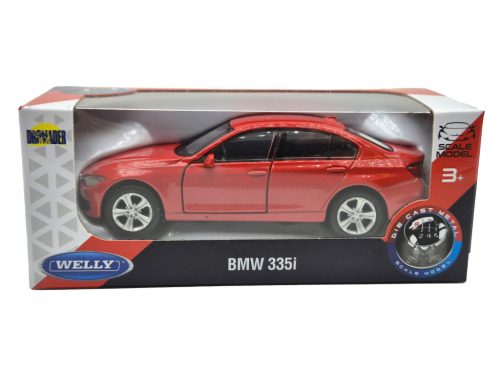 BMW F30 335i - roșu - Welly - 1:34