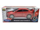 Mitsubishi Lancer Evolution X - roșu - Welly - 1:34 