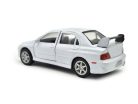 Mitsubishi Lancer Evolution VIII - alb - Welly - 1:34 