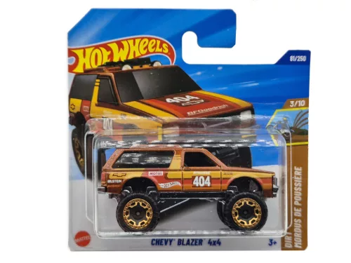 Hot Wheels Chevrolet Chevy Blazer 4x4 - Dirt 3/10 - 81/250 - Hot Wheels - 1:64