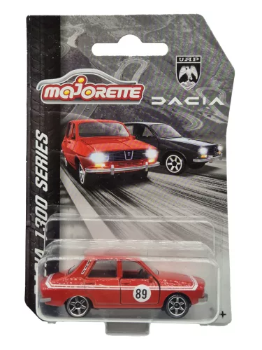 Dacia 1300 - roșu - racing #89 - Majorette - 1:64