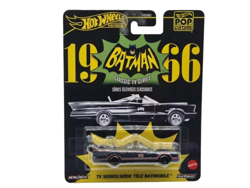 Hot Wheels Premium - Pop Culture - Batman TV Series - Batmobile - Hot Wheels - 1:64