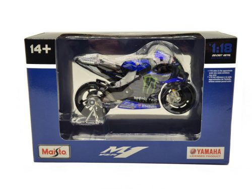 MotoGP - Yamaha YZR M1 #21 (2022) - Franco Morbidelli - Maisto - 1:18 model motocicletă 