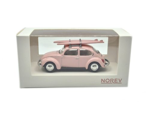 Volkswagen VW Beetle Coccinelle (1973) - cu plăci de surf - Norev - 1:43