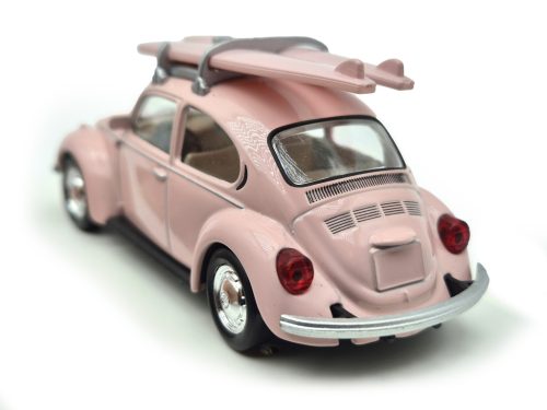 Volkswagen VW Beetle Coccinelle (1973) - cu plăci de surf - Norev - 1:43