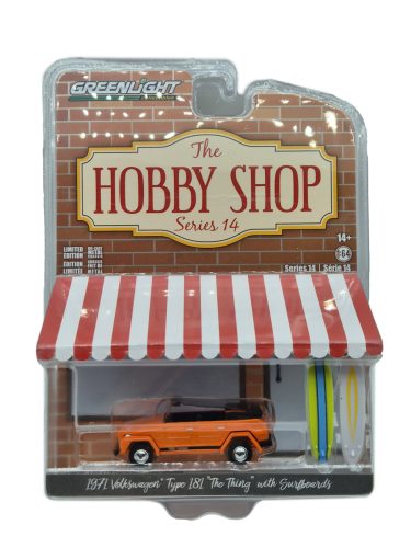 Volkswagen VW Type 181 - cu plăci de surf - Greenlight - 1:64 