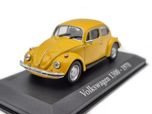 Volkswagen VW Beetle 1300 (1970) - galben - Edicola - 1:43 