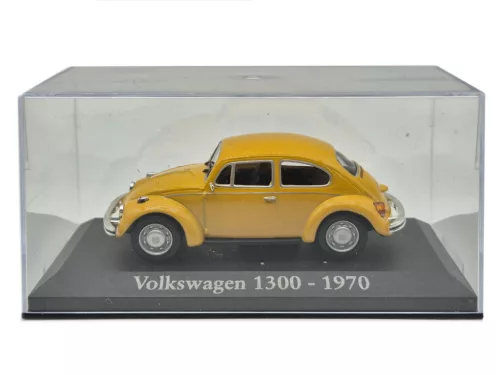 Volkswagen VW Beetle 1300 (1970) - galben - Edicola - 1:43 
