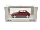 Peugeot 205 GTI 1.6 (1984) – roșu – Norev – 1:43