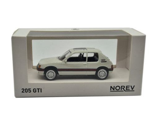 Peugeot 205 GTI 1.6 (1986) – alb – Norev – 1:43