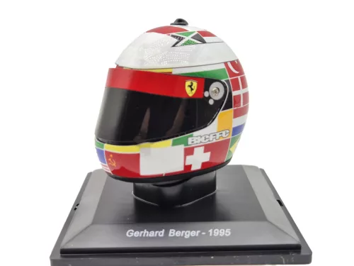 Cască – Gerhard Berger (1995) – Edicola – 1:5