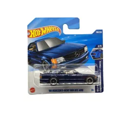   Hot Wheels '89 Mercedes - Benz 560 SEC AMG - albastru - Wild Widebody 2/5 - 186/250 - Hot Wheels - 1:64