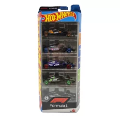   Hot Wheels – set de 5 mașini – Formula 1 – F1 – Hot Wheels – 1:64