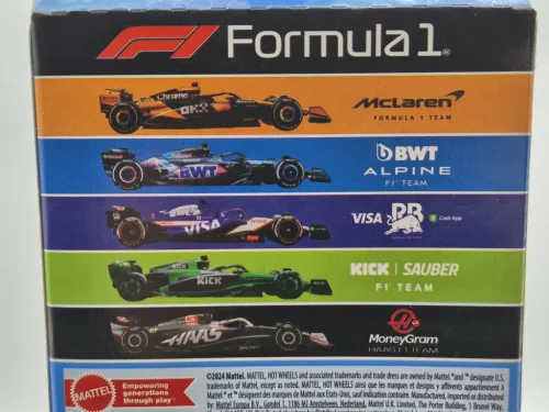 Hot Wheels – set de 5 mașini – Formula 1 – F1 – Hot Wheels – 1:64