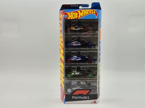 Hot Wheels – set de 5 mașini – Formula 1 – F1 – Hot Wheels – 1:64