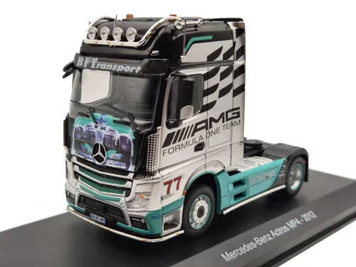 Mercedes-Benz Actros MP4 AMG Petronas F1 camion – Edicola – 1:43