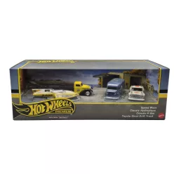   Hot Wheels Premium – set dioramă de 4 piese – Speed Waze – Hot Wheels – 1:64