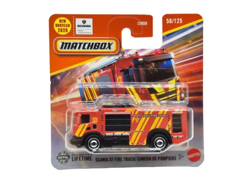 Scania XT Fire Truck – 58/125 – Matchbox – 1:64