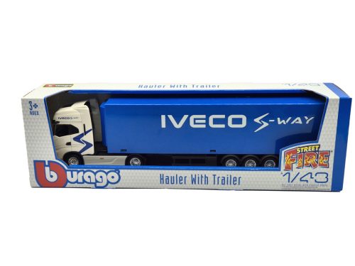 Iveco Fiat S-Way 570 camion cu semiremorcă (2021) – Bburago – 1:43