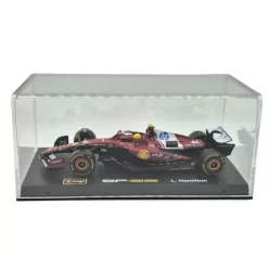  Ferrari SF-25 Team Scuderia F1 #44 (2025) – Lewis Hamilton – CU PILOT – Bburago – 1:43 1/43 mașină model