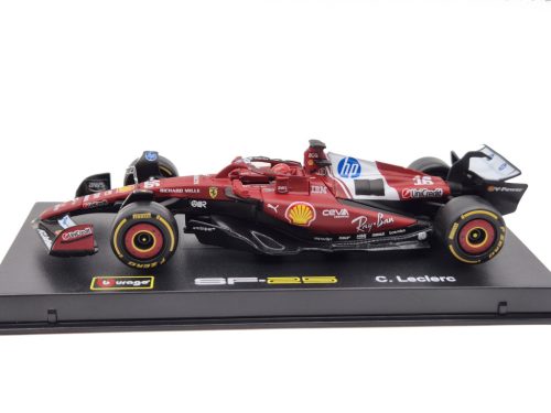 Ferrari SF-25 Team Scuderia F1 #16 (2025) – Charles Leclerc – CU PILOT – Bburago – 1:43
