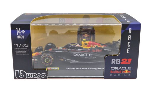 Red Bull RB21 F1 #22 (2025) – Yuki Tsunoda – CU PILOT – Bburago – 1:43