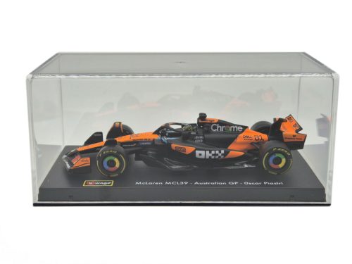McLaren MCL39 F1 #81 (2025) – Oscar Piastri – CU PILOT – Bburago – 1:43