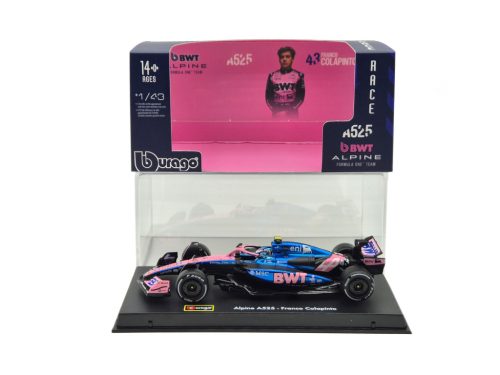 Alpine A525 F1 #43 (2025) – Franco Colapinto – CU PILOT – Bburago – 1:43