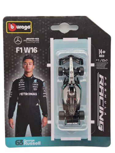 Mercedes GP W16 F1 #63 (2025) – George Russell – Bburago – 1:64