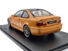 BMW E46 M3 Coupé (2000) – portocaliu / negru – Solido – 1:18 1/18 model auto
