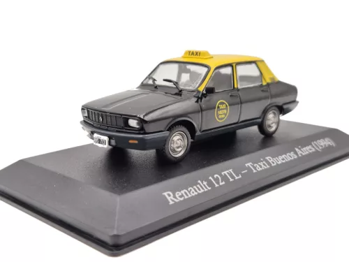 Renault R12 TL Taxi GCBA / Dacia (1994) – Edicola – 1:43