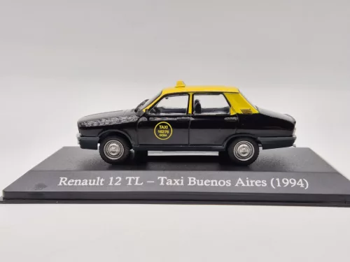 Renault R12 TL Taxi GCBA / Dacia (1994) – Edicola – 1:43