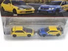 Hot Wheels Premium - Duo Pack - Honda Civic Type R (EK9) '99 - Honda Civic Type R - Hot Wheels - 1:64
