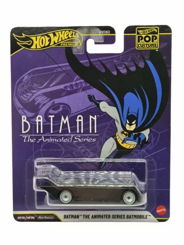 Hot Wheels Premium - Pop Culture - Batman The Animated Series - Batmobile - Hot Wheels - 1:64