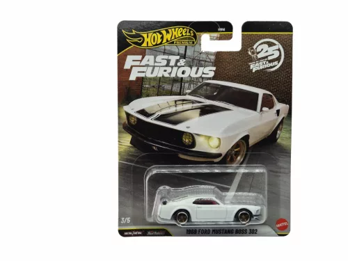 Hot Wheels Premium Fast & Furious - Ford Mustang Boss 302 (1969) - 1:64