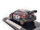 Toyota Yaris GR Rally1 – Gazoo Racing WRT (2024) – #17 – Sébastien Ogier – Vincent Landais – Bburago – 1:43 1/43 model auto