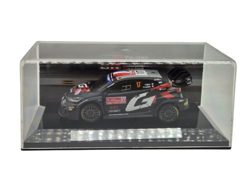 Toyota Yaris GR Rally1 – Gazoo Racing WRT (2024) – #17 – Sébastien Ogier – Vincent Landais – Bburago – 1:43 1/43 model auto