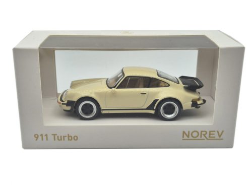 Porsche 911 930 Turbo Coupe (1978) – bej – Norev – 1:43 1/43 model auto