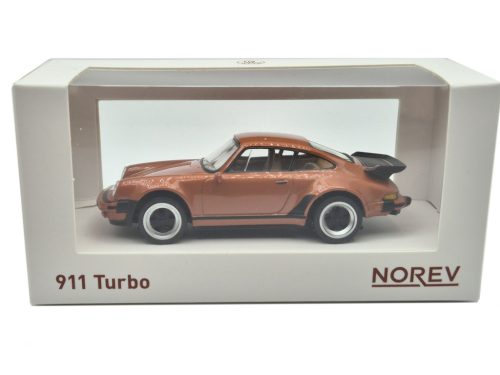 Porsche 911 930 Turbo Coupe (1978) – roșu cupru – Norev – 1:43 1/43 model auto