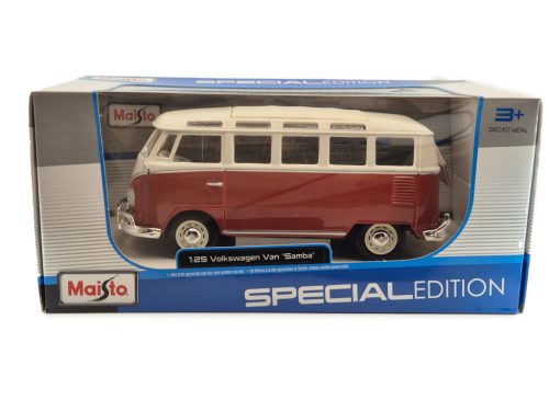 Volkswagen VW T1 Samba Minibus (1962) - Maisto - 1:25 1/25 mașinuță model auto