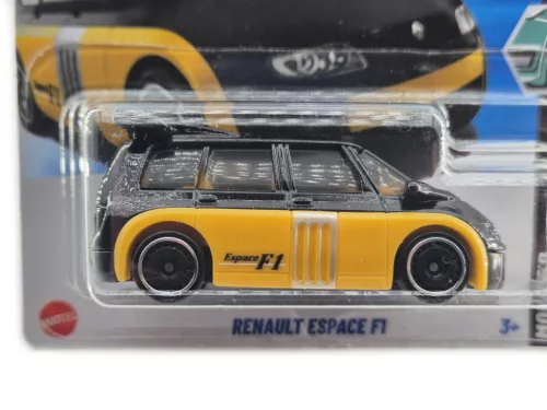 Hot Wheels Renault Espace F1 - Modified 5/5 - 172/250 - negru/galben - Hot Wheels - 1:64 1/64 mașinuță