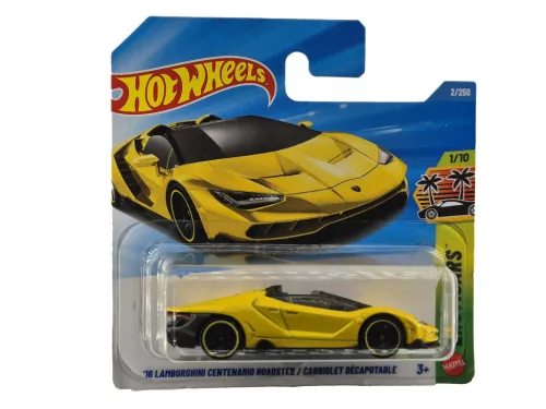 Hot Wheels ’16 Lamborghini Centenario Roadster - Exoticars 1/10 - 2/250 - Hot Wheels - 1:64 1/64 mașinuță